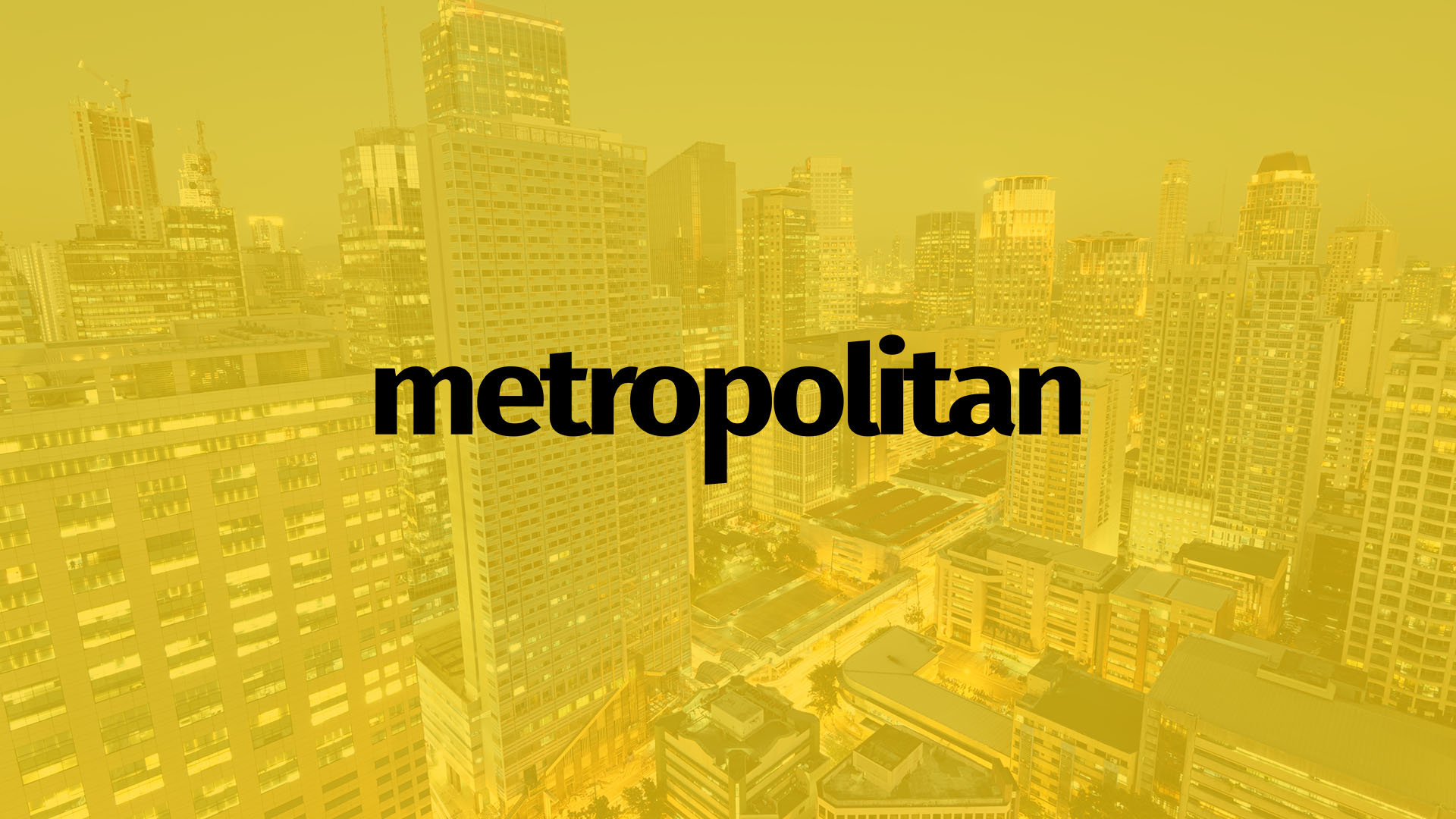 5 letter word for metropolitan