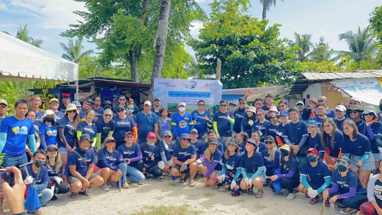 Volunteers Planted 2,000 Mangroves In Cebu Coastal Area
