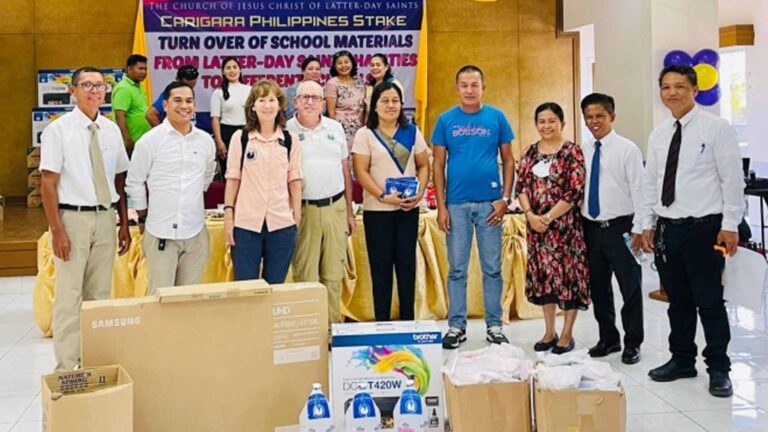 Church Group Gives P1.23-M Aid To Leyte Schools