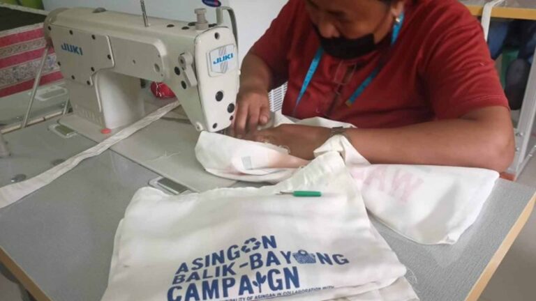 Persons With Disabilities In Pangasinan Town Earn From Candle, Eco Bag Making