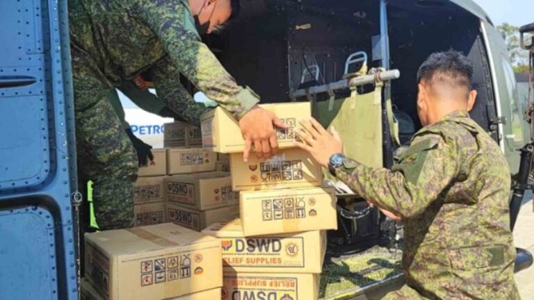 PAF Helicopters Transport Relief Aid To Ilocos Norte, Cagayan