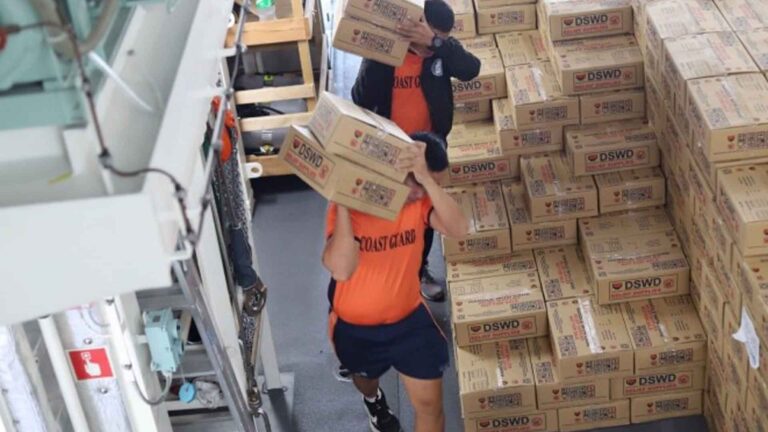 BRP Melchora Aquino To Ship Relief Packs To Paeng-Hit Iloilo