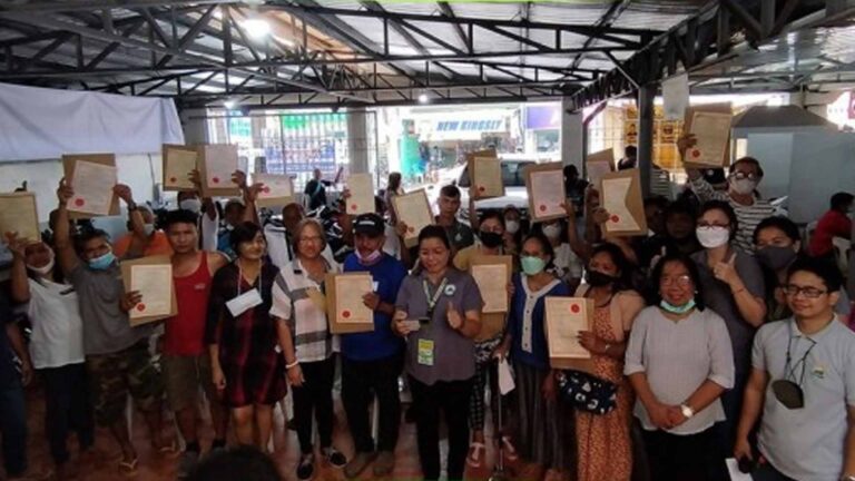 Department Of Agrarian Reform Distributes Land Titles To Farmers In Bulacan