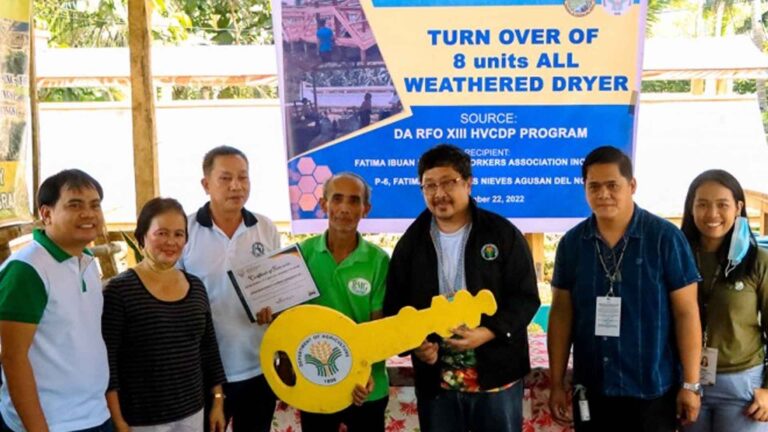 Agusan Del Norte Coffee Growers Get 4 Dryers To Improve Bean Quality