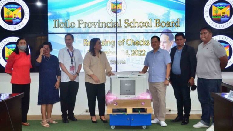 34 Iloilo Schools Benefit From Php100 Million Special Educational Fund