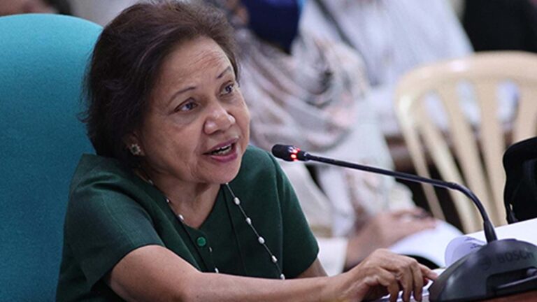 Senator Villar Joins Tree Planting In Iloilo