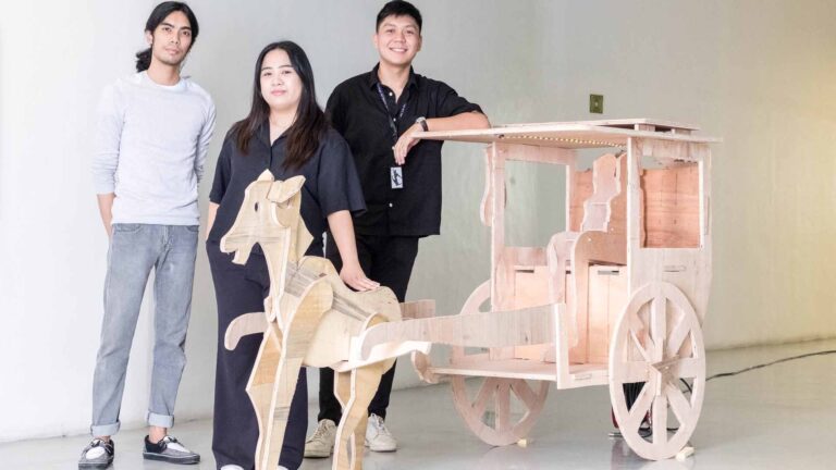 Industrial Design Students Build Wooden Pinoy-Inspired Christmas Village