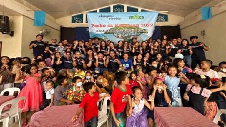 Young Residents Of Children’s Village Celebrate Christmas With Visayan Electric