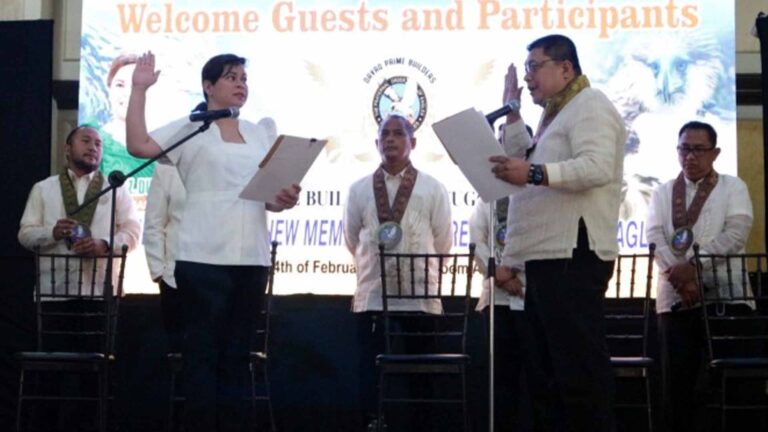 VP Sara Joins Eagles Club, Calls On Members To Partner With Government