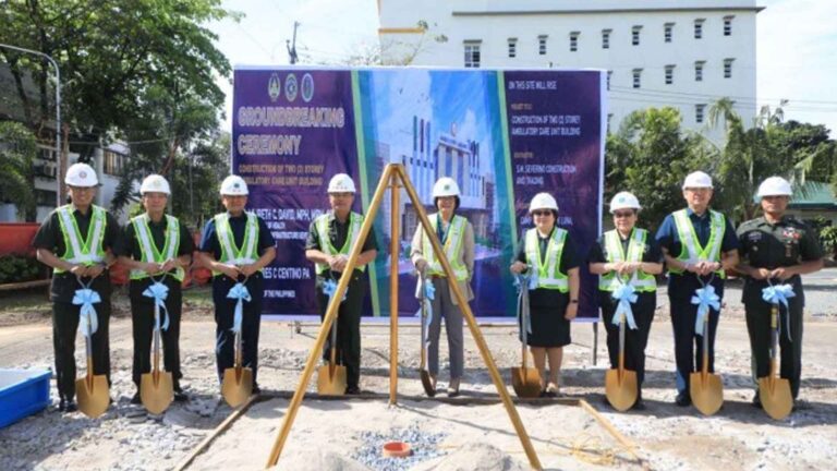 AFP Starts Construction Of 2-Story Ambulatory Care Facility