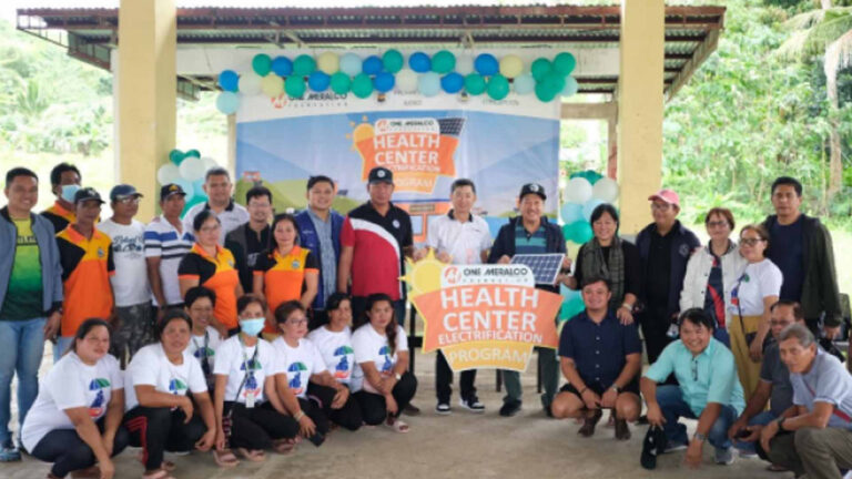 One Meralco Foundation Energizes Iloilo Island’s Health Center