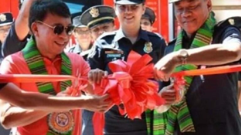 Bureau Of Fire Protection Inaugurates New Fire Station In Antique Town