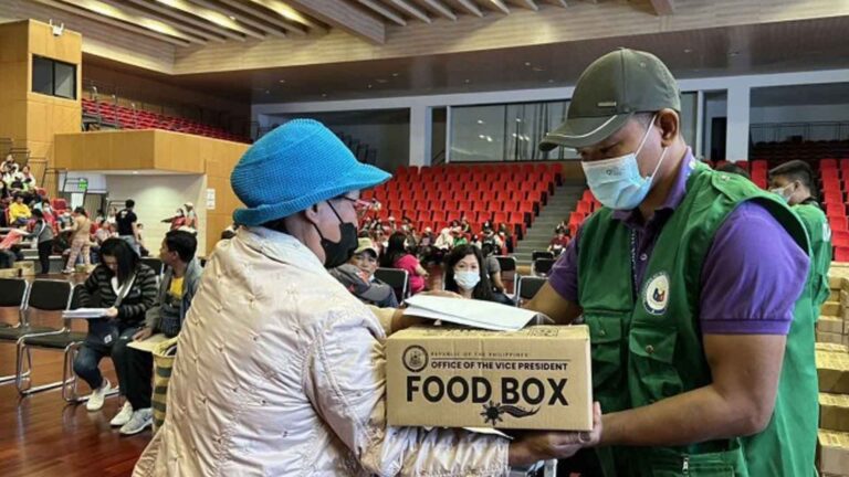 OVP Aids 5.3K Fire-Affected Individuals In Baguio