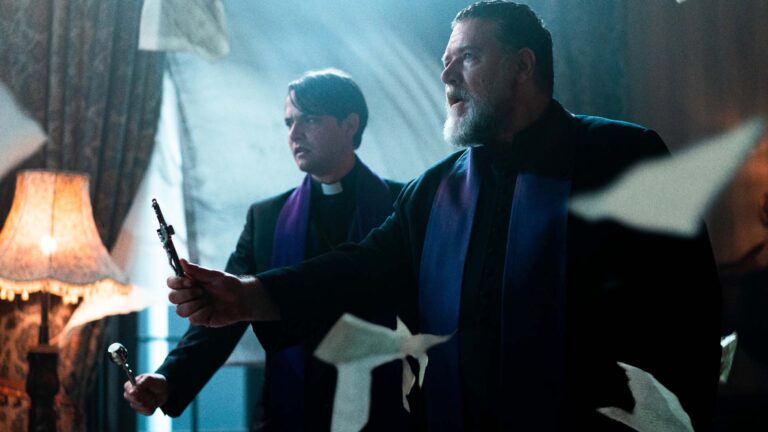 Russell Crowe Plays “The Pope’s Exorcist” In His First Horror Movie Lead