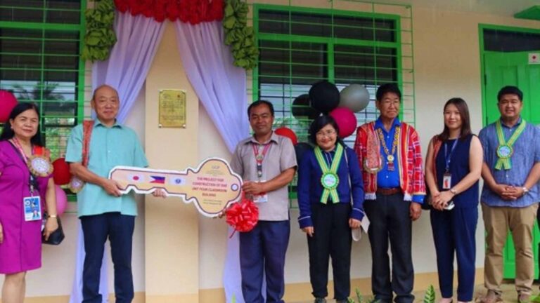 Indigenous People School Receives PHP5.1 Million Building From Japan