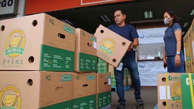 18 Metric Tons Of Davao Durian Shipped To China For The 1st Time