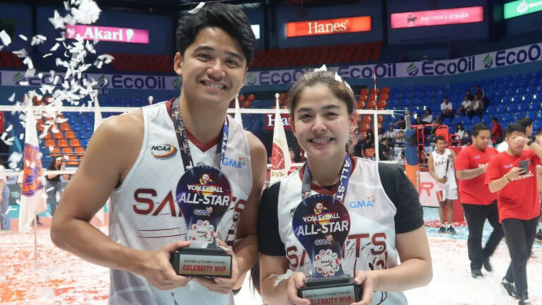 Team Saints Dominates GMA NCAA All-Star Volleyball Games