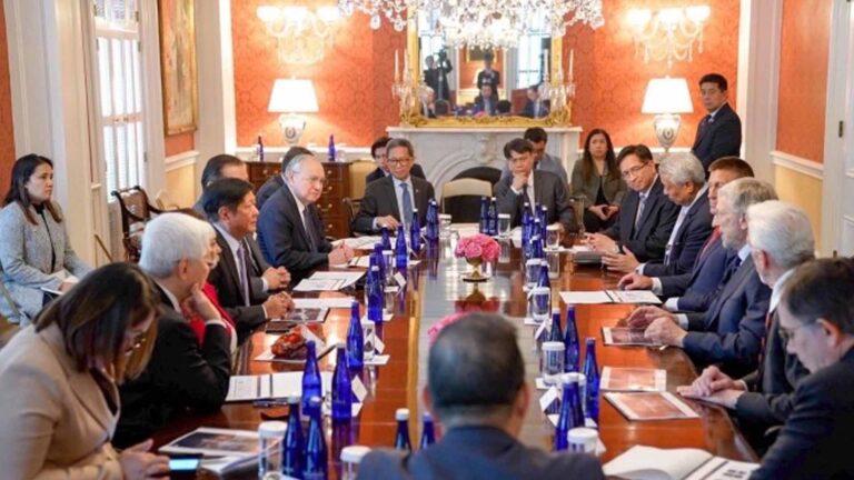 President Marcos Makes A Pitch For Local Battery Production To US Firms