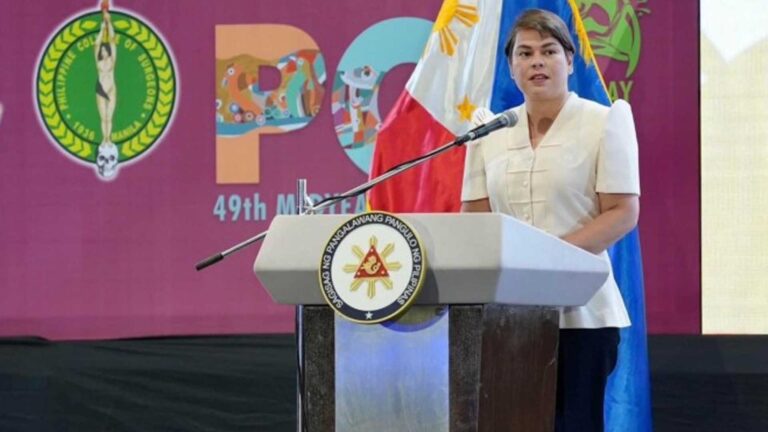 VP Sara Stresses Need For Better Public Health System In PH