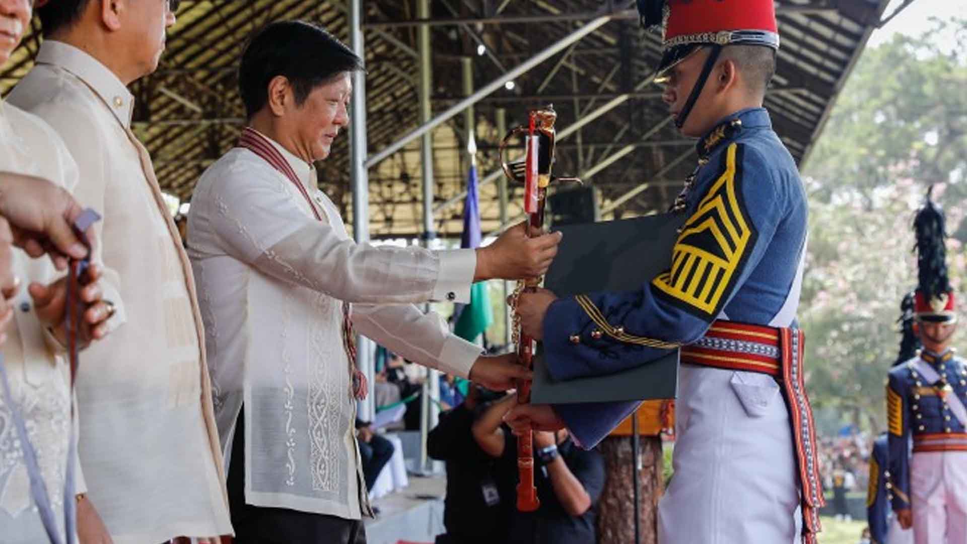 PBBM Calls On PMA Graduates To Uphold Democracy, Rule Of Law