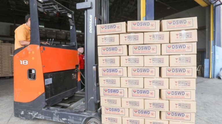 DSWD Braces For Approaching Cyclone; Prepositions Food Packs