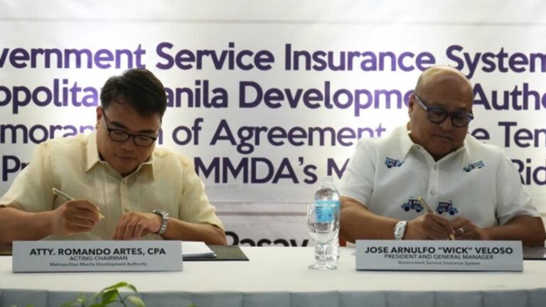 MMDA, GSIS Ink Pact For Motorcycle Riding Academy Site