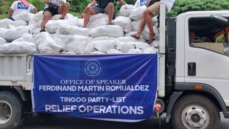 Albay Solons Thank Romualdez, DSWD For Aid To Affected Families