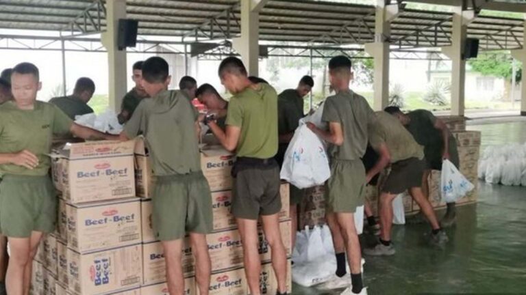 PH Army Mounts Disaster Response Efforts For 15K Mayon Evacuees