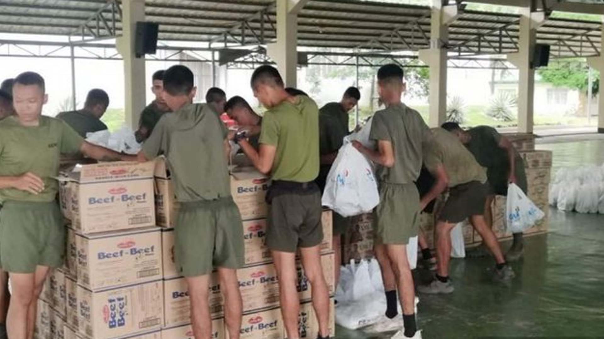 PH Army Mounts Disaster Response Efforts For 15K Mayon Evacuees