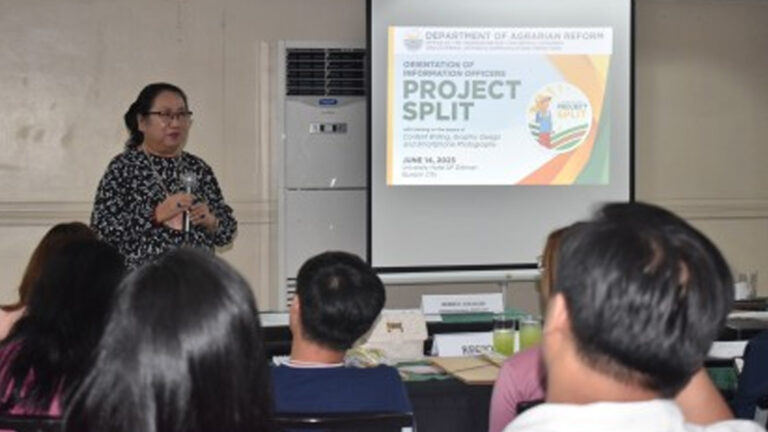 DAR Taps Regional, Provincial Info Officers On SPLIT Project
