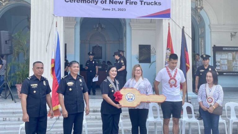 Ilocos Norte Receives First Batch Of New Fire Trucks From BFP