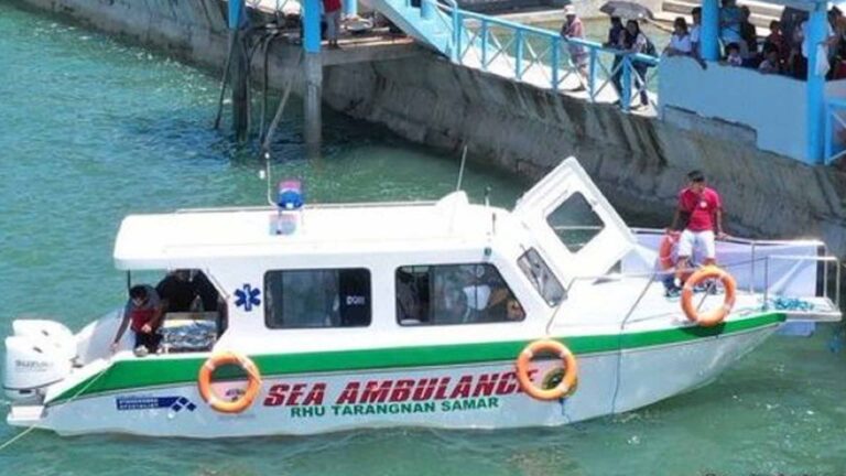 Samar Town’s Island Villages Get Sea Ambulance