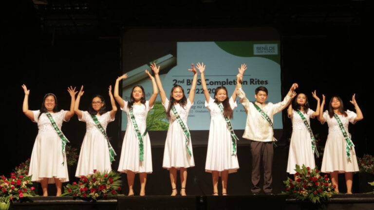 Benilde Deaf School Congratulates Junior High Scholars