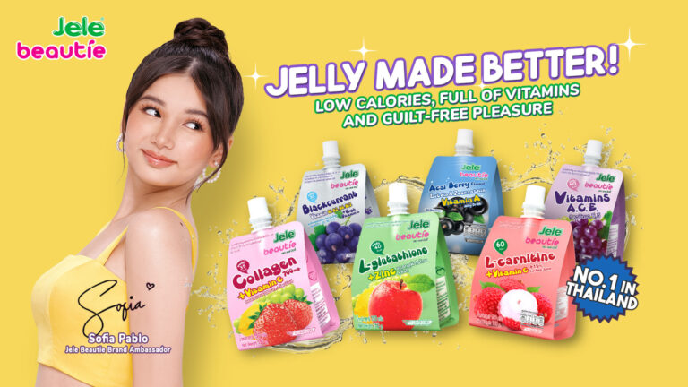 Thailand’s Leading Jelly Juice Drink, ‘Jele Beautie,’ Is Now In The Philippines