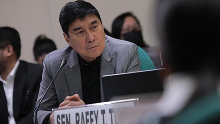 Senator Tulfo Wants Increase On Soldiers, Cops’ Subsistence Allowance