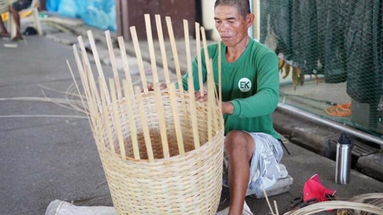 Laoag City Bamboo Weavers To Upgrade Livelihood Skills