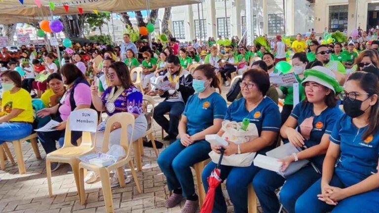 Cebu City Kicks Off Unique Nutrition Month With Sports, Exercises