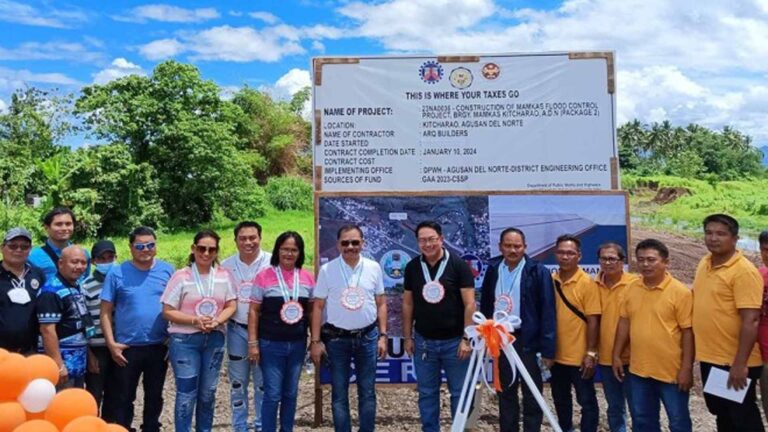 Flood Control Projects Worth PHP80 Million To Benefit Agusan Del Norte Towns