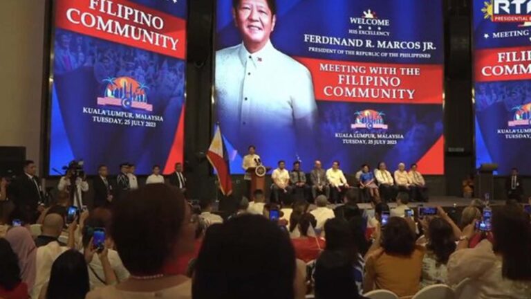 PBBM Vows To Promote OFWs’ Welfare In Malaysia