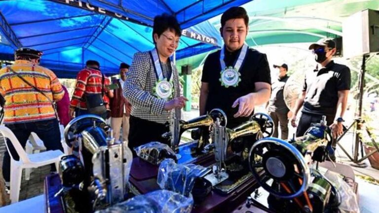 China Donates 320 Sewing Machines To Davao Indigenous People