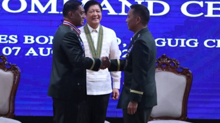 PBBM To Galido: Transform Army Into World-Class Force