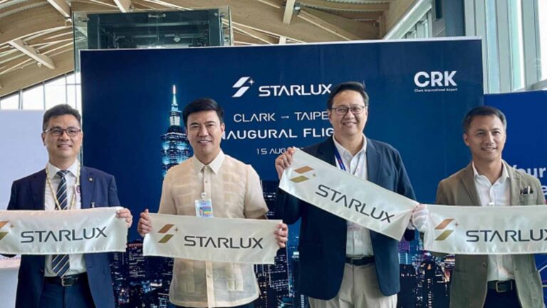 Starlux Airlines Inaugurates Taipei – Clark Flights