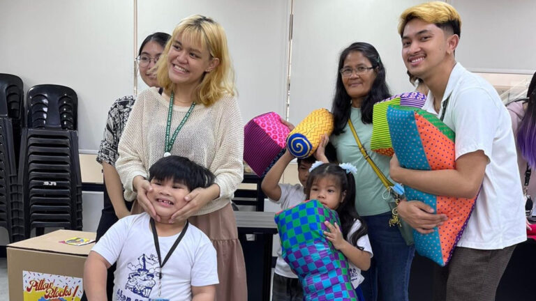 Indigent Children Receive Educational Toys