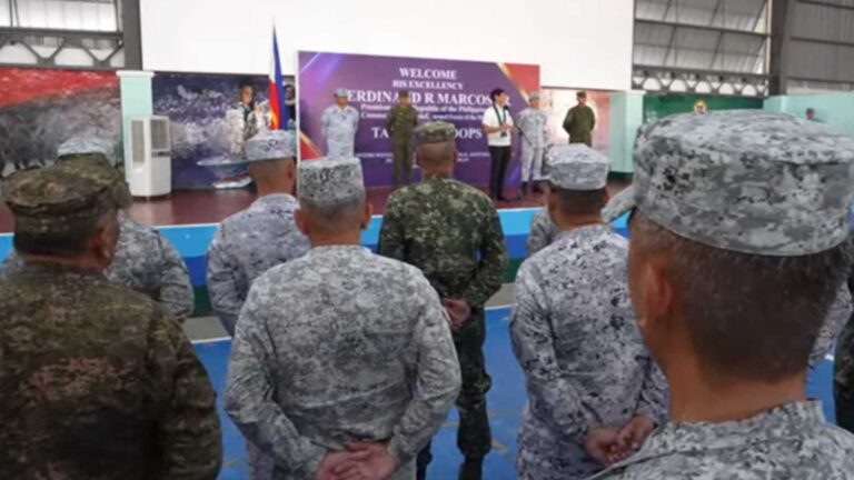 PBBM To Wescom: Government Behind You In Defending PH Territory