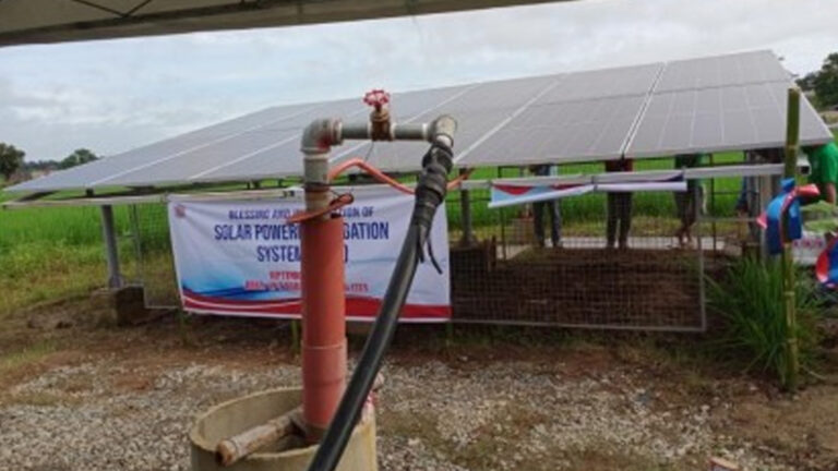 Laoag Farmers Get Solar-Powered Irrigation Systems