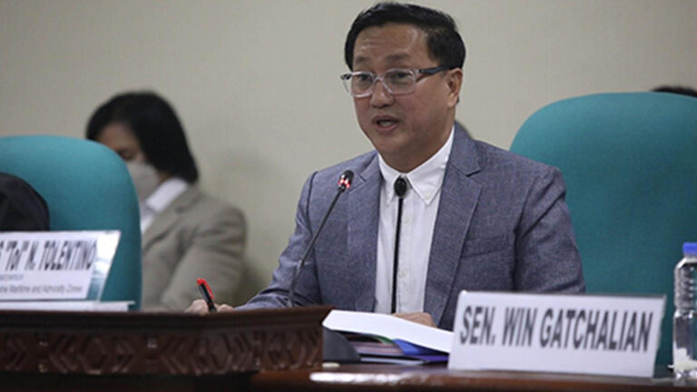 Senator Tolentino: Defining PH Maritime Zones Will Allow Filipinos To Enjoy More