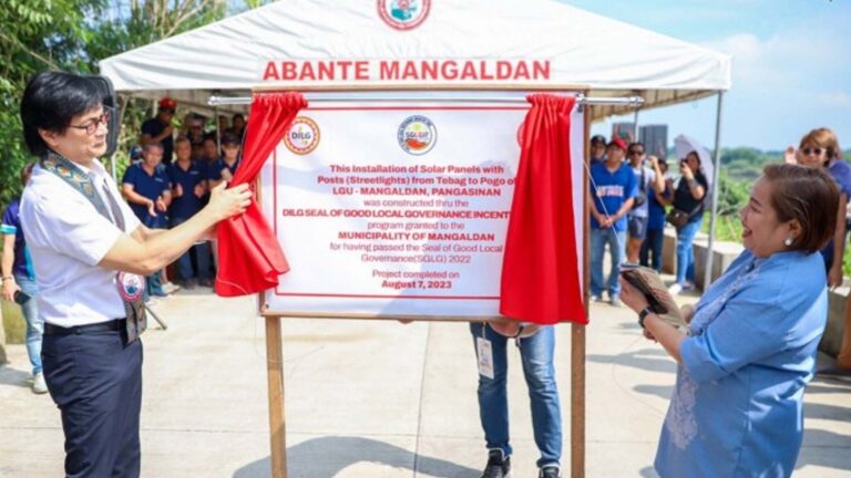Pangasinan Launches PHP5 Million Street Lighting Project For Town’s Safety