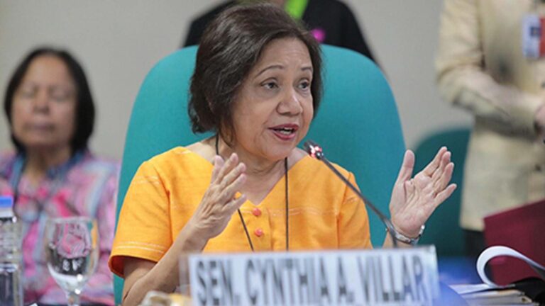 Senator Villar Cites Gains From Bamboo