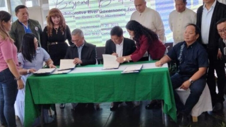 Cebu, Mandaue Sign Pact To Rehabilitate 2 Rivers