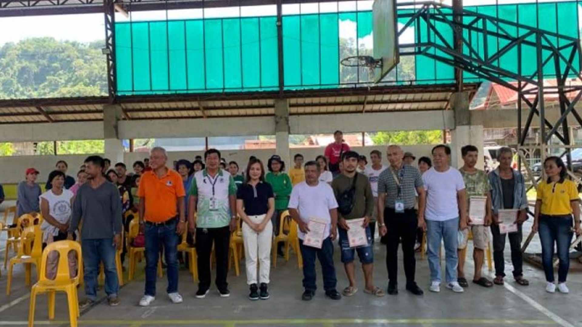 Residents Of Upland La Union Villages Get Land Titles Via DENR Program